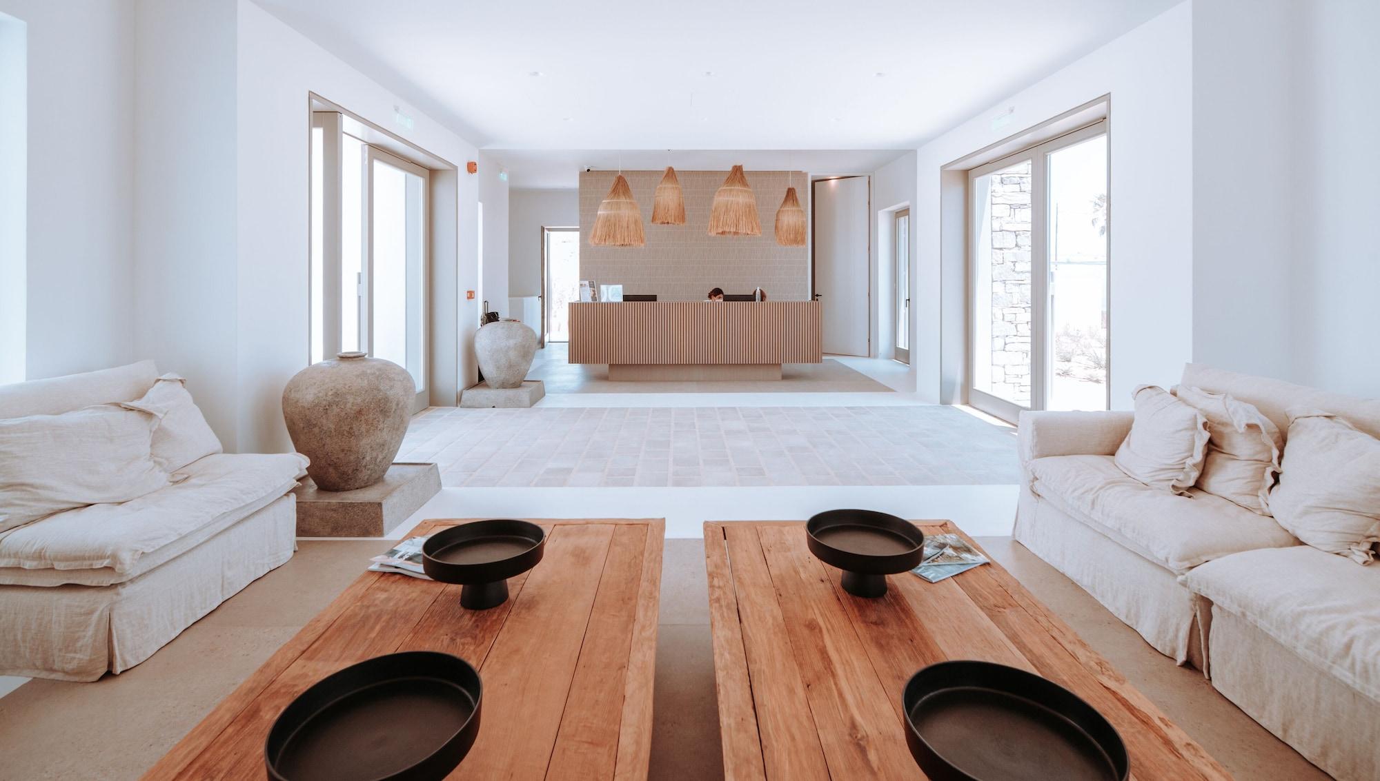 Vista Lobby Cove Paros