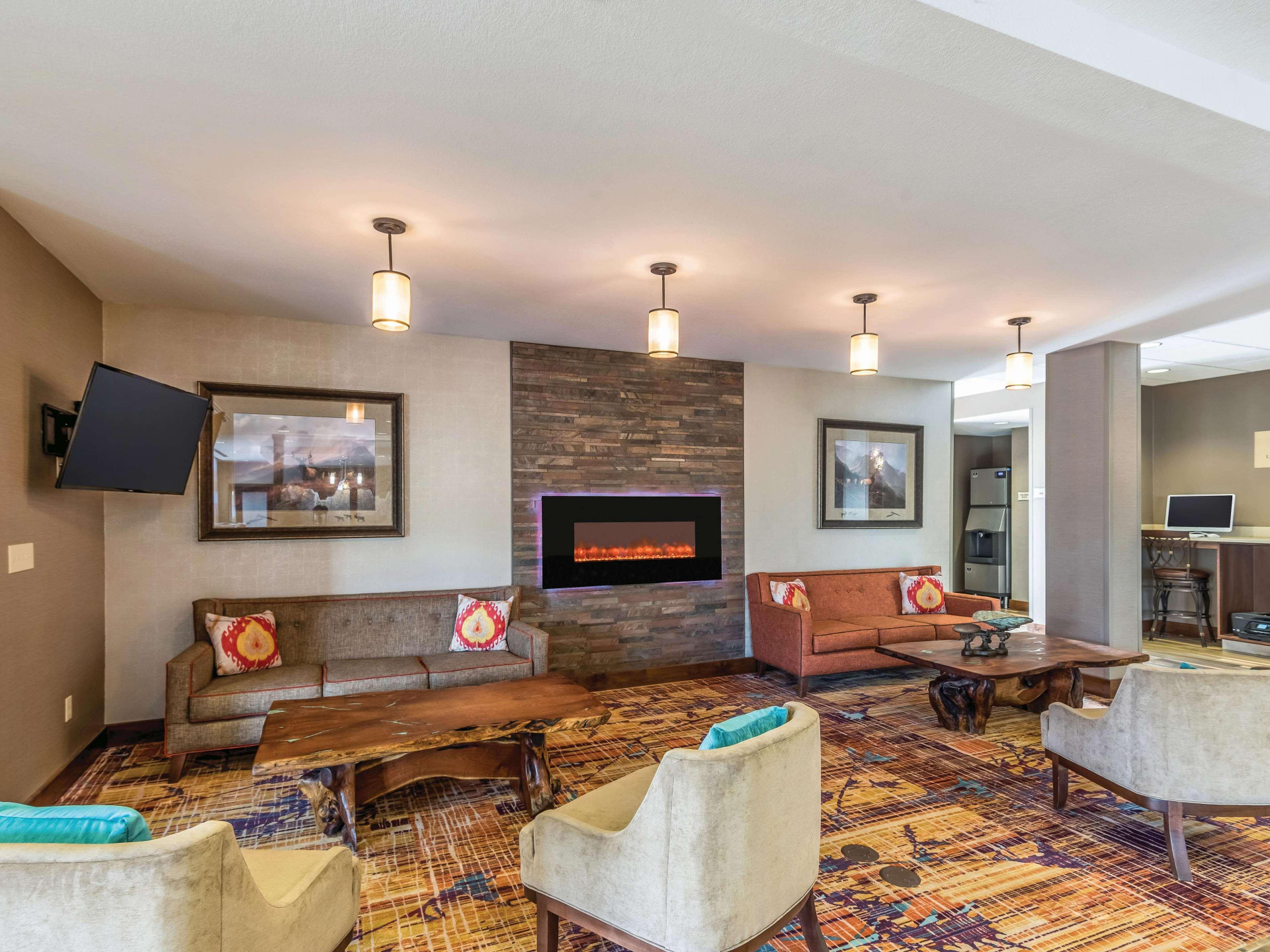 Vista Lobby La Quinta Inn & Suites by Wyndham Durango