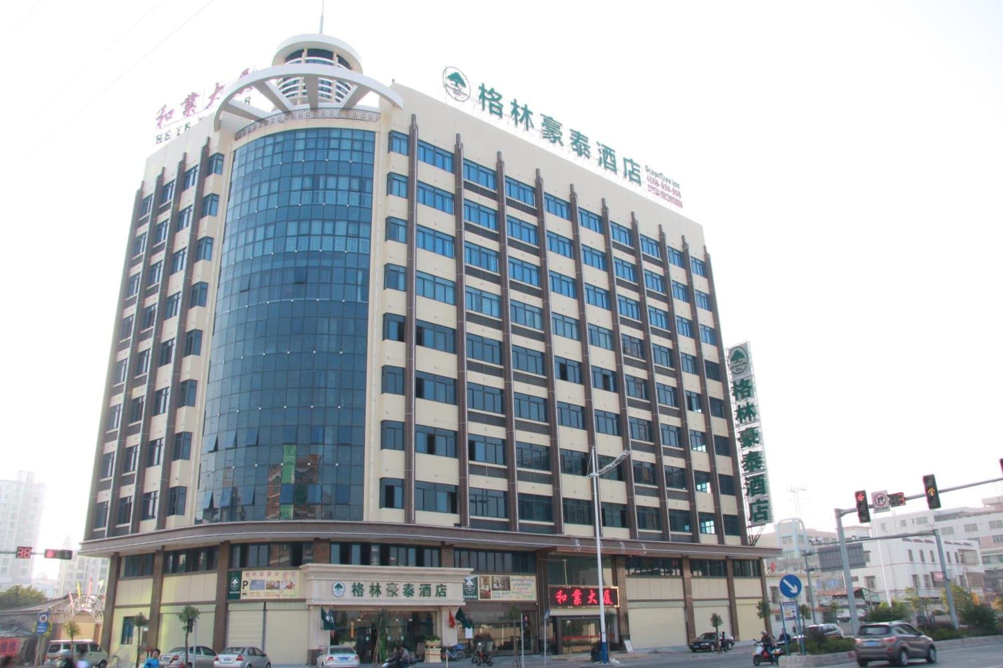 Vista Exterior GreenTree Inn Shantou Chengjiang Road Business Hotel