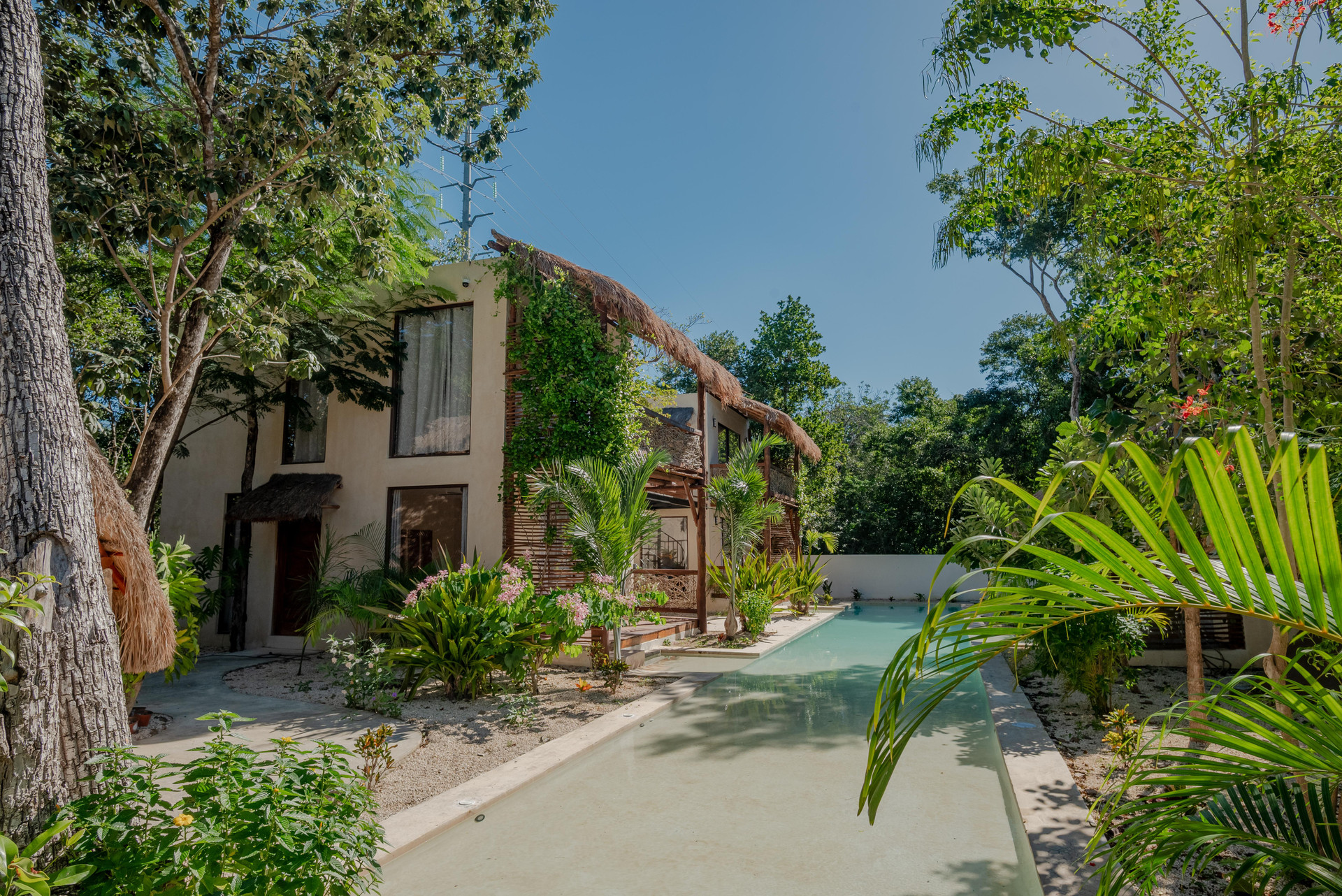 Vista Piscina Villas Ahal