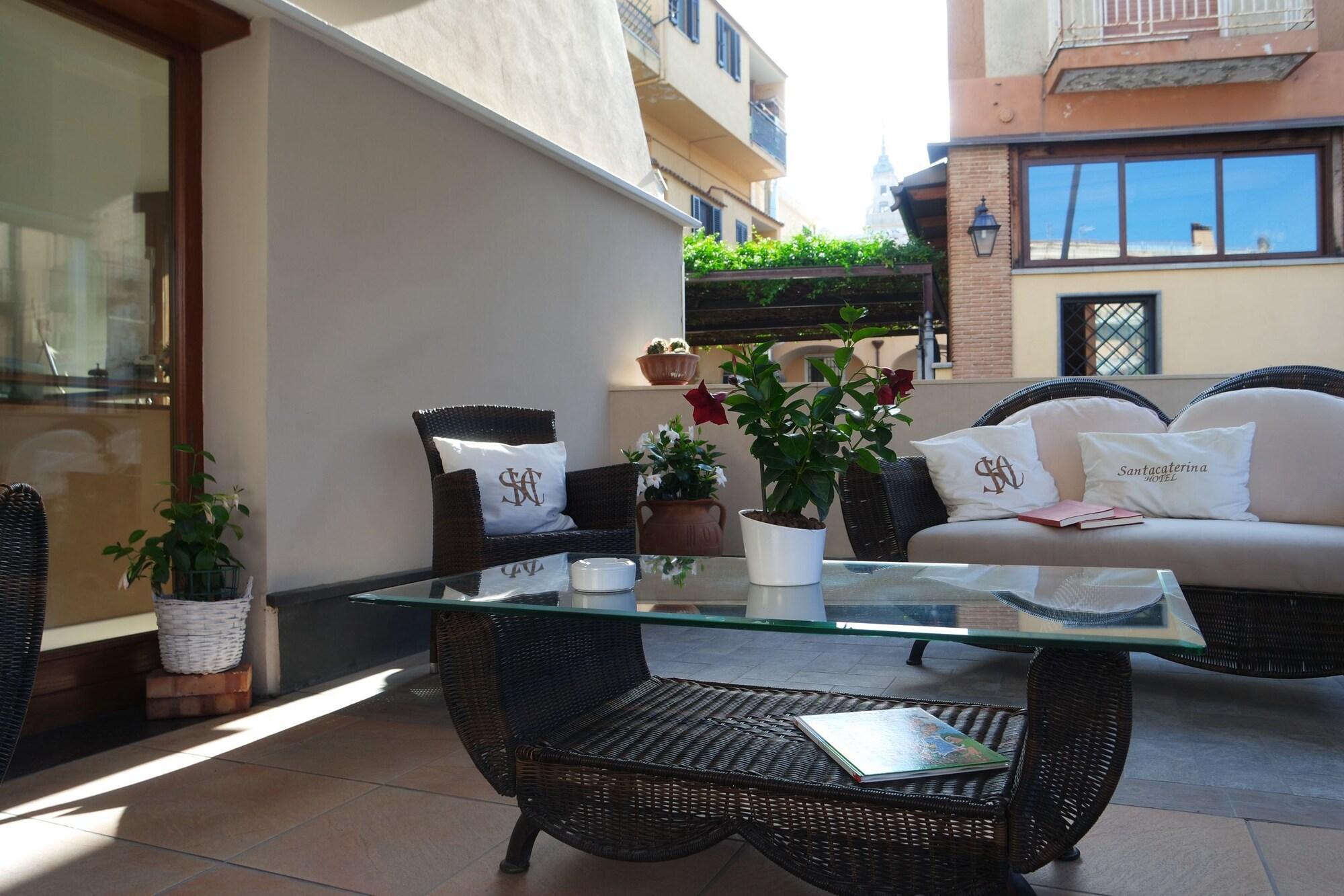 Vista Lobby Hotel Santa Caterina