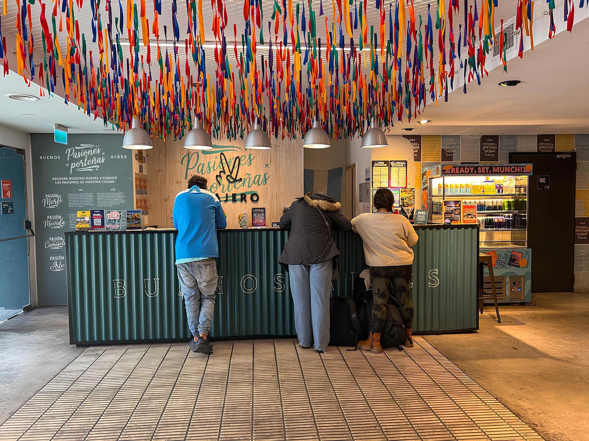 Vista Lobby Viajero Hostel Buenos Aires