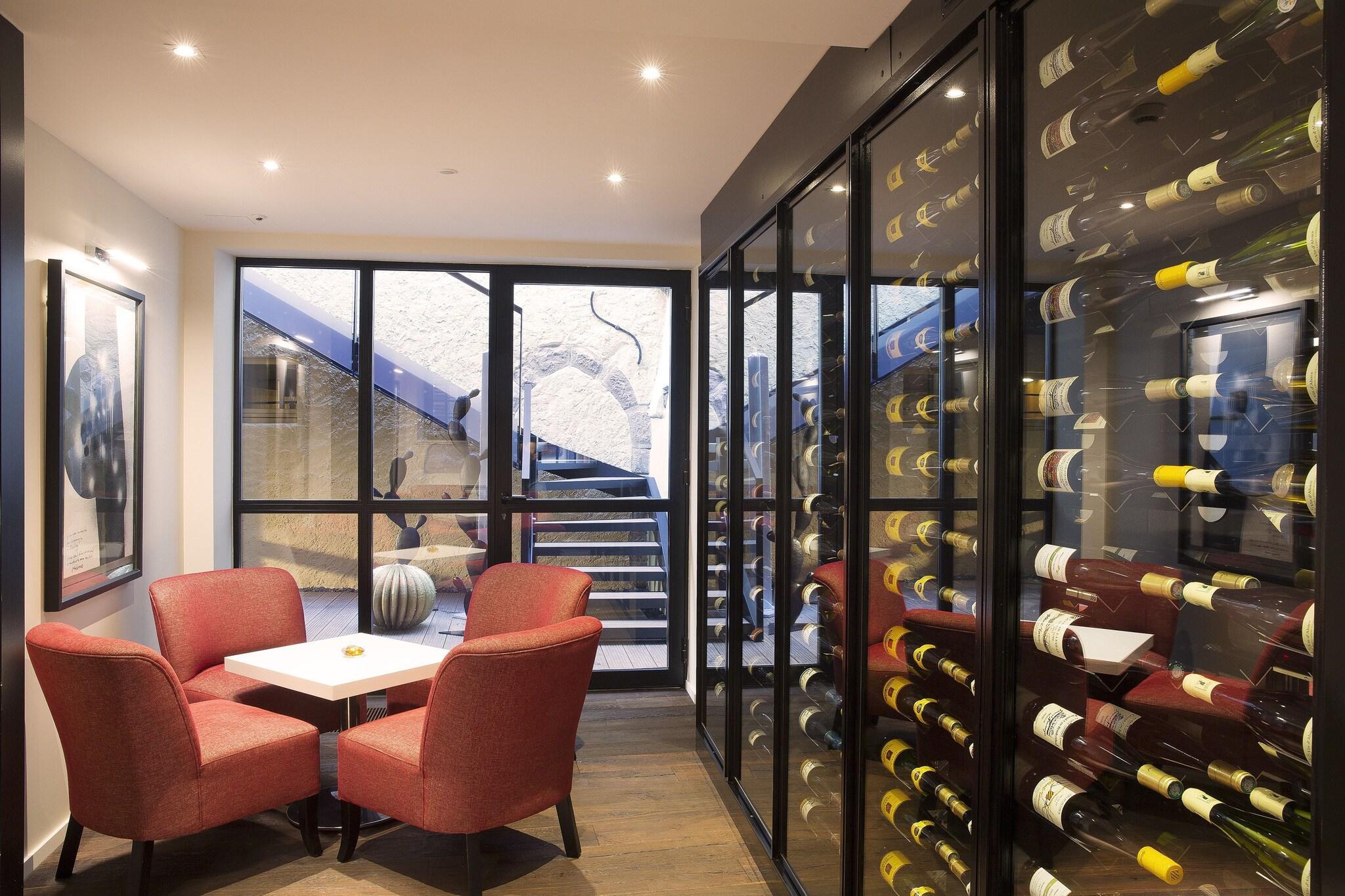 Vista Lobby Hotel Le Colombier Suites