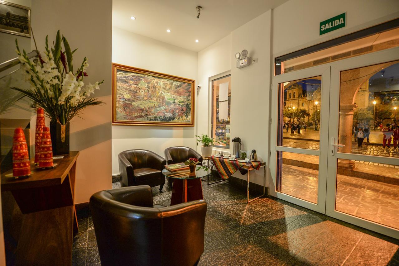 Vista Lobby Hotel Plaza de Armas Cusco