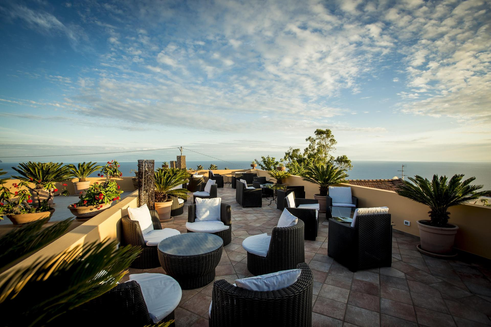 Vista Lobby Hotel Residence Al Belvedere Salina