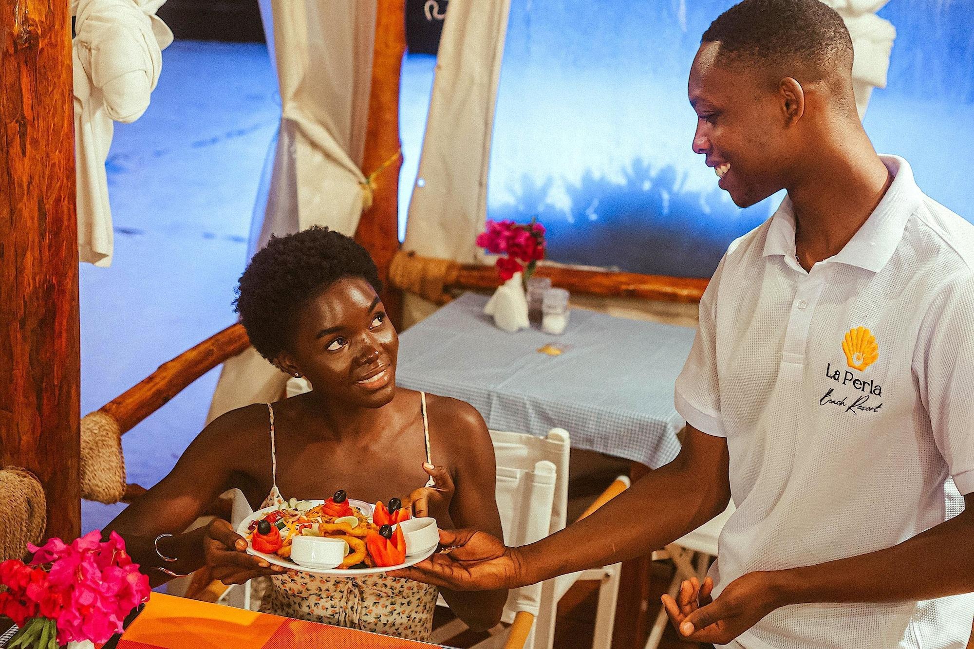 Restaurant La Perla Beach Resort, Zanzibar - Your Beachfront Private Haven