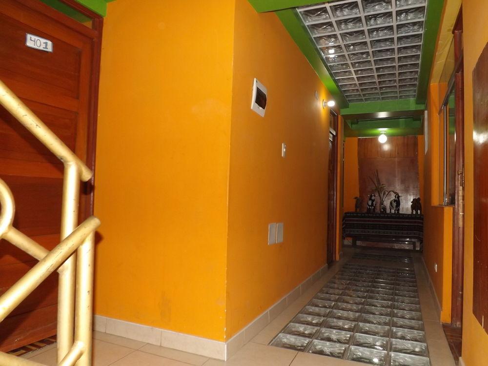 Vista Lobby Hostal Mi Tierra
