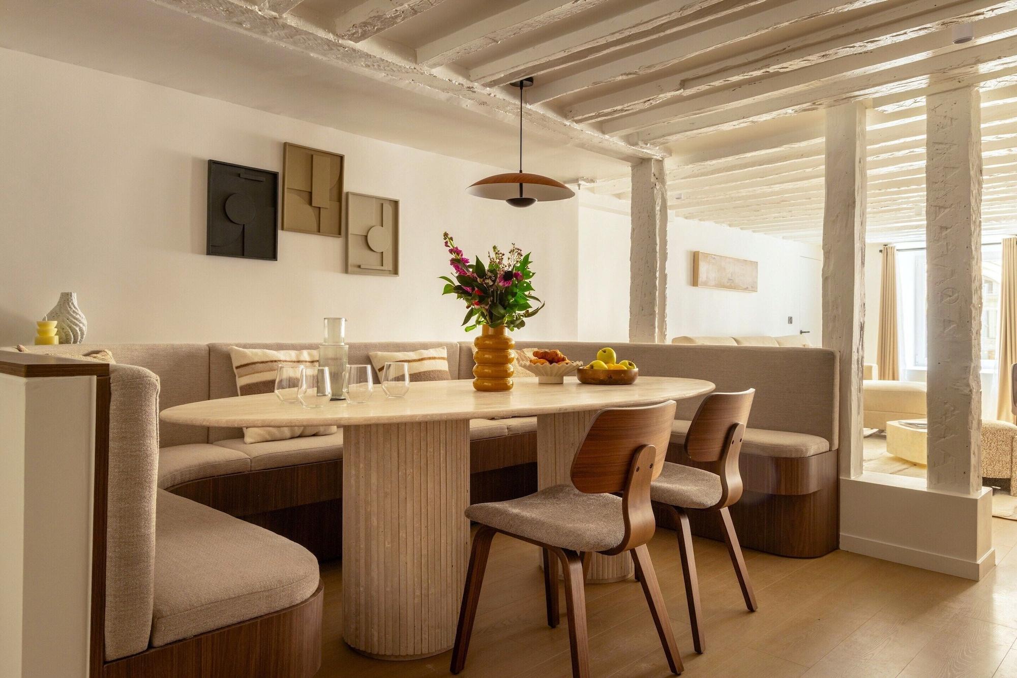 Restaurant Luxury Apartment -2br-6p- Musee du Louvre