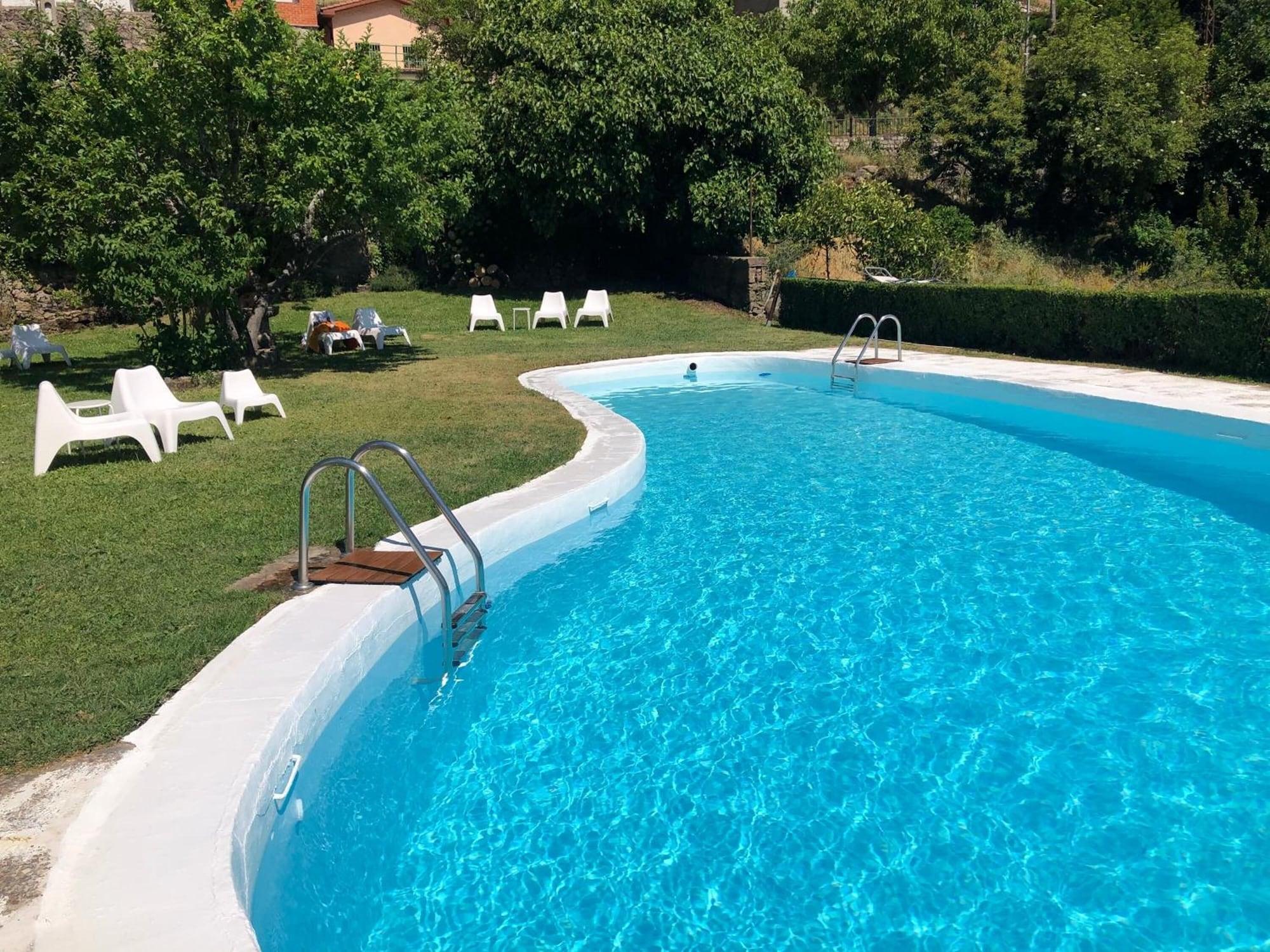 Vista Piscina Hotel Barbacedo