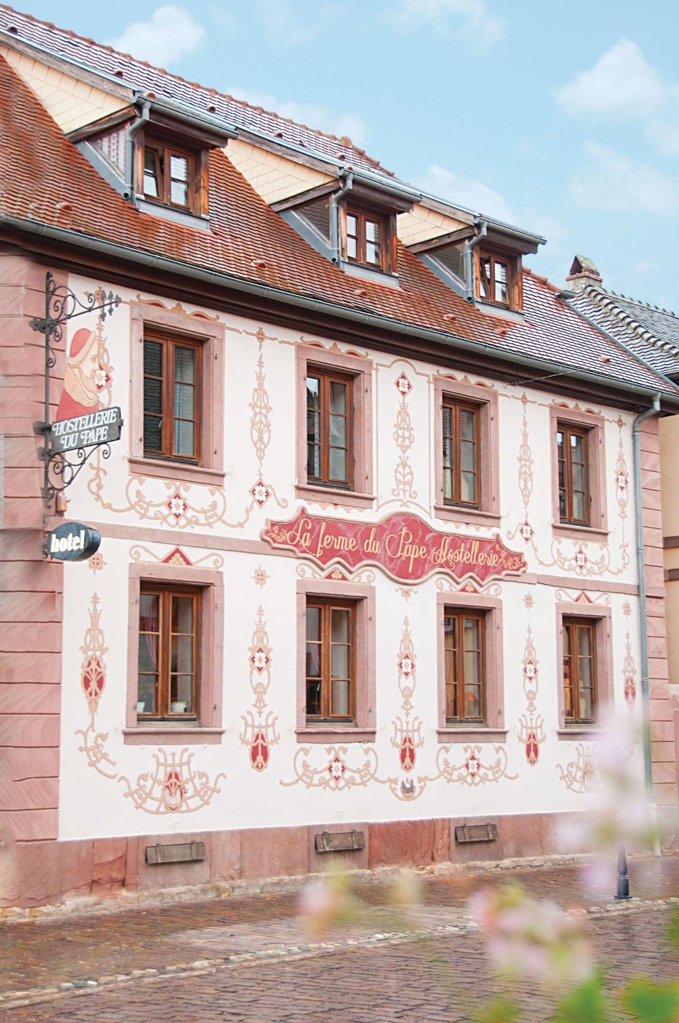 Vista Exterior The Originals Boutique, Hôtel La Ferme du Pape, Eguisheim