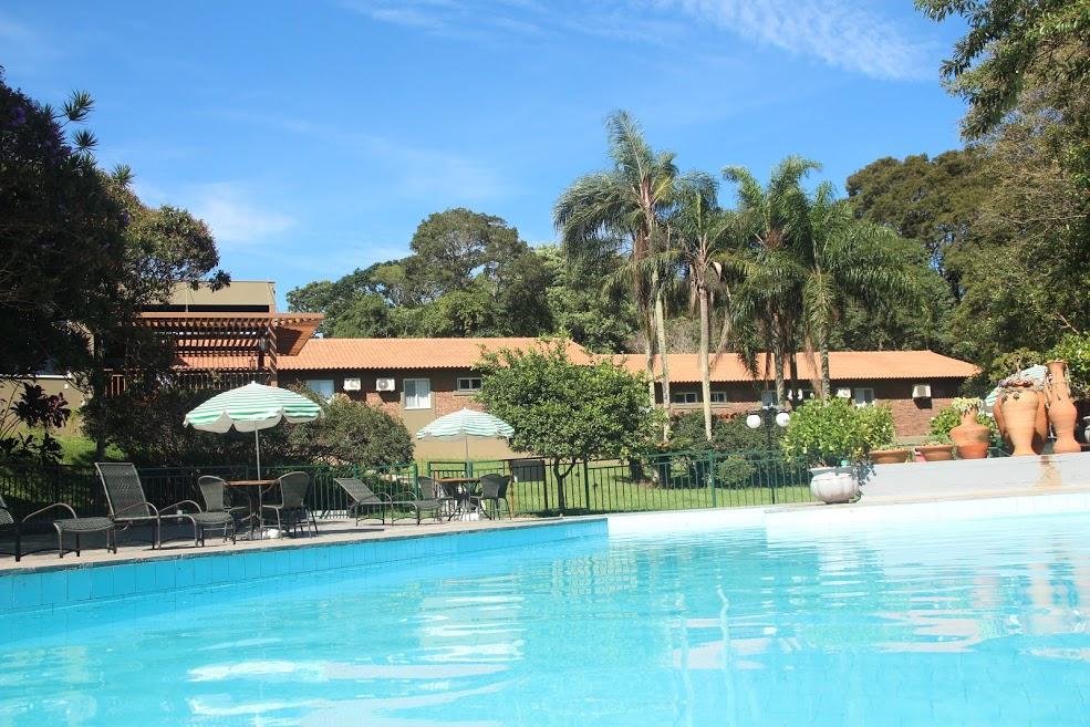 Vista Piscina Hotel Pousada do Bosque