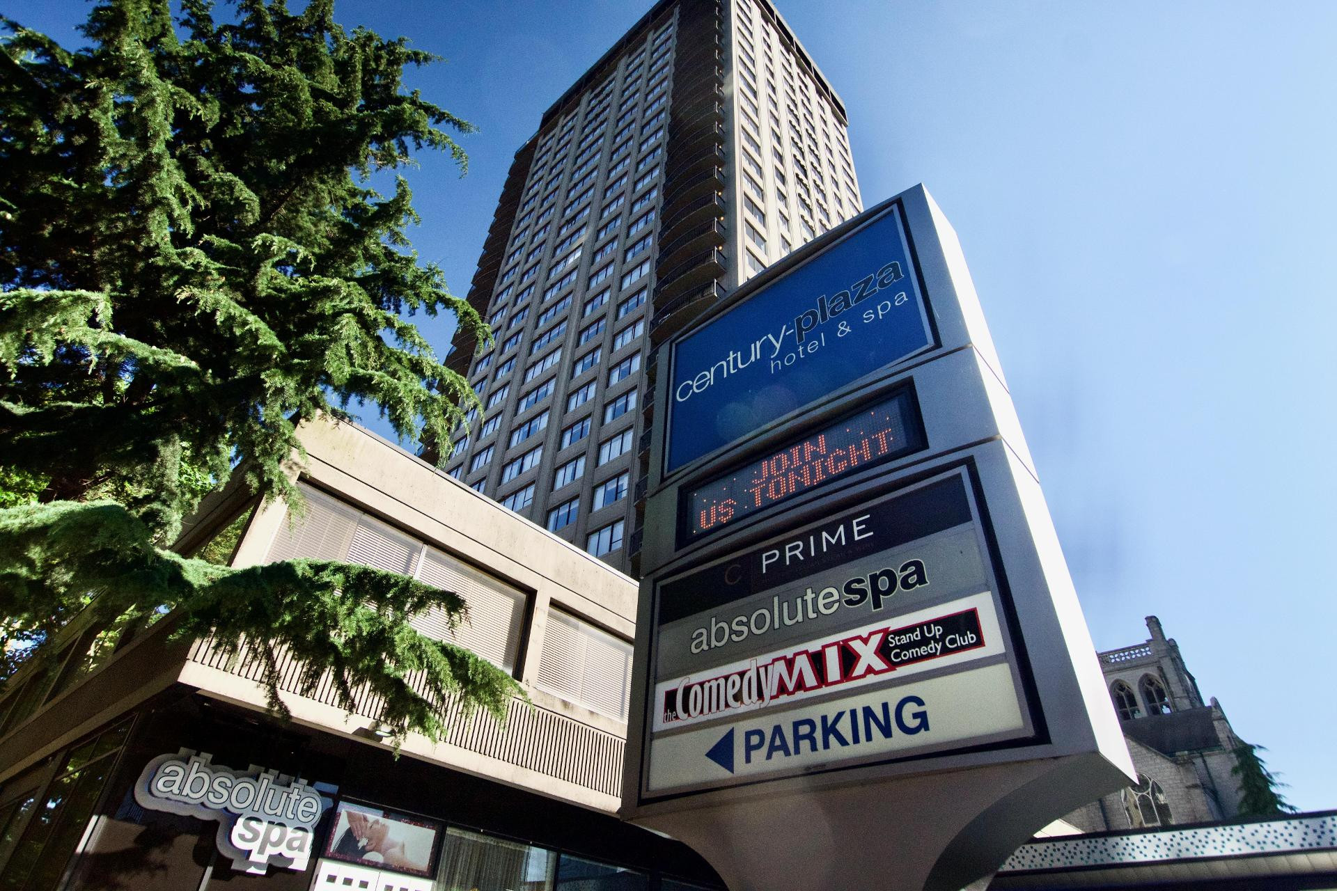 Vista Exterior Century Plaza Hotel