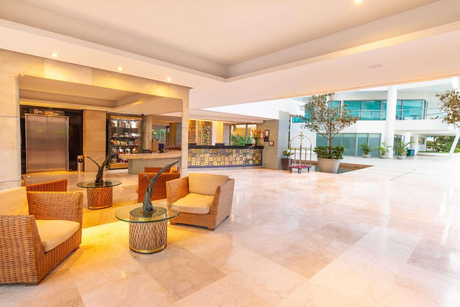 Vista Lobby Sonesta Hotel Cartagena