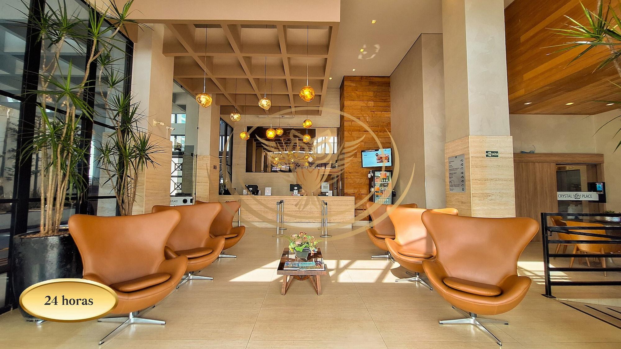 Vista Lobby Coruja Imob - Flat Crystal Place