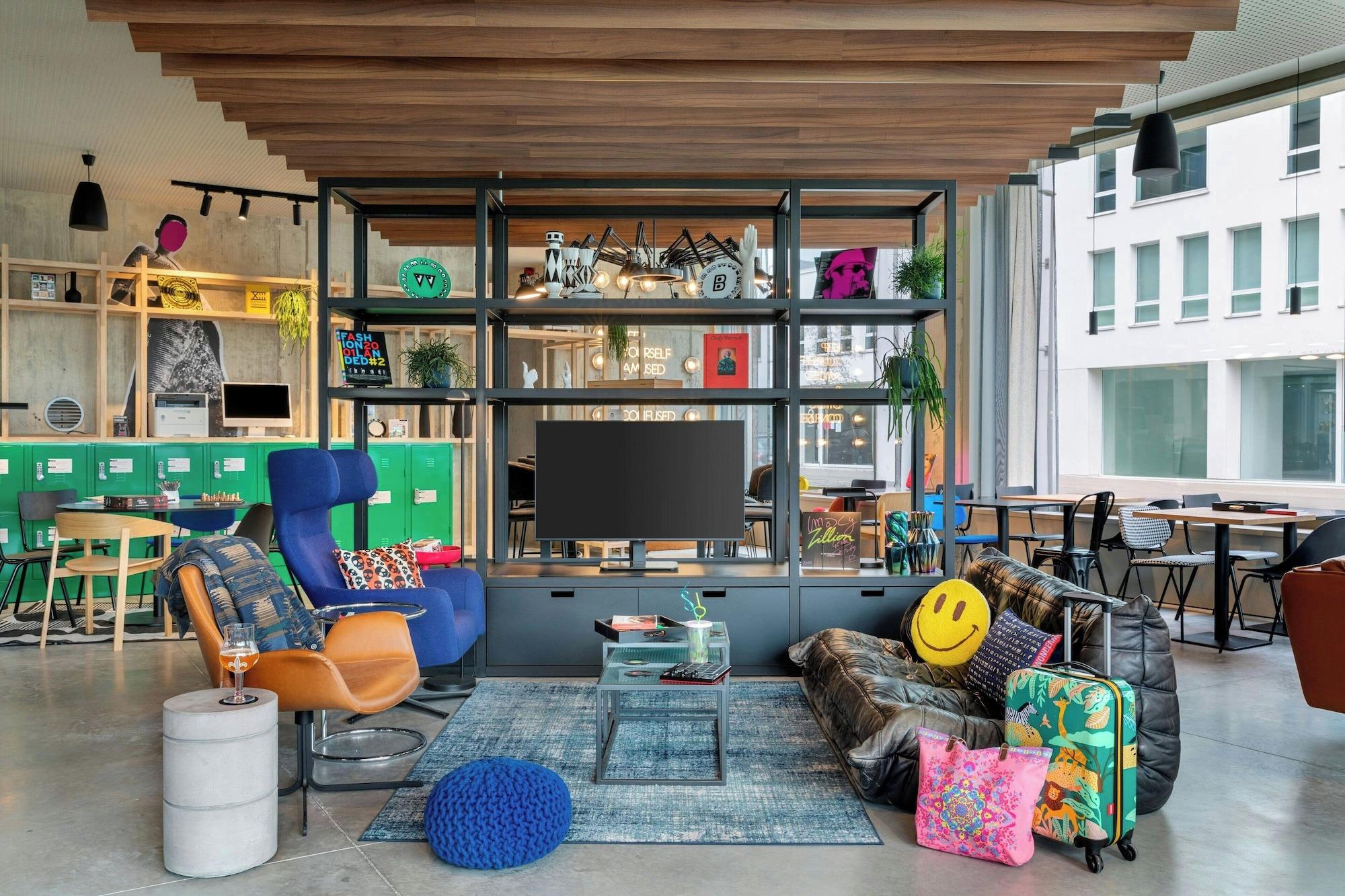 Vista Lobby Moxy Antwerp