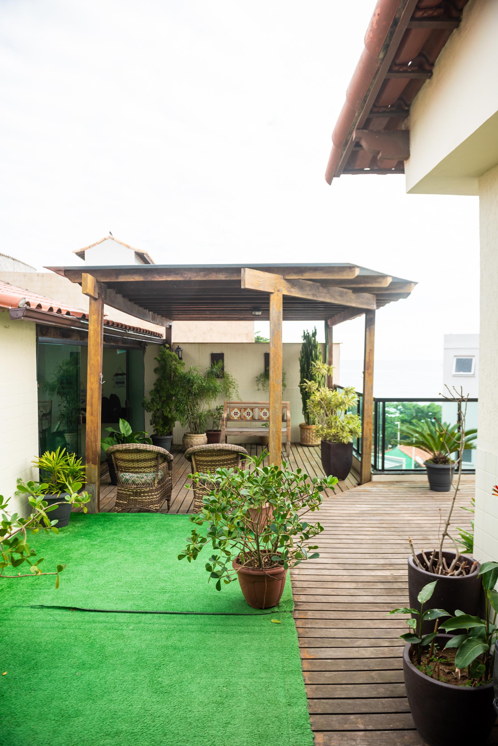 Vista aérea Mare Alta Hospedagem