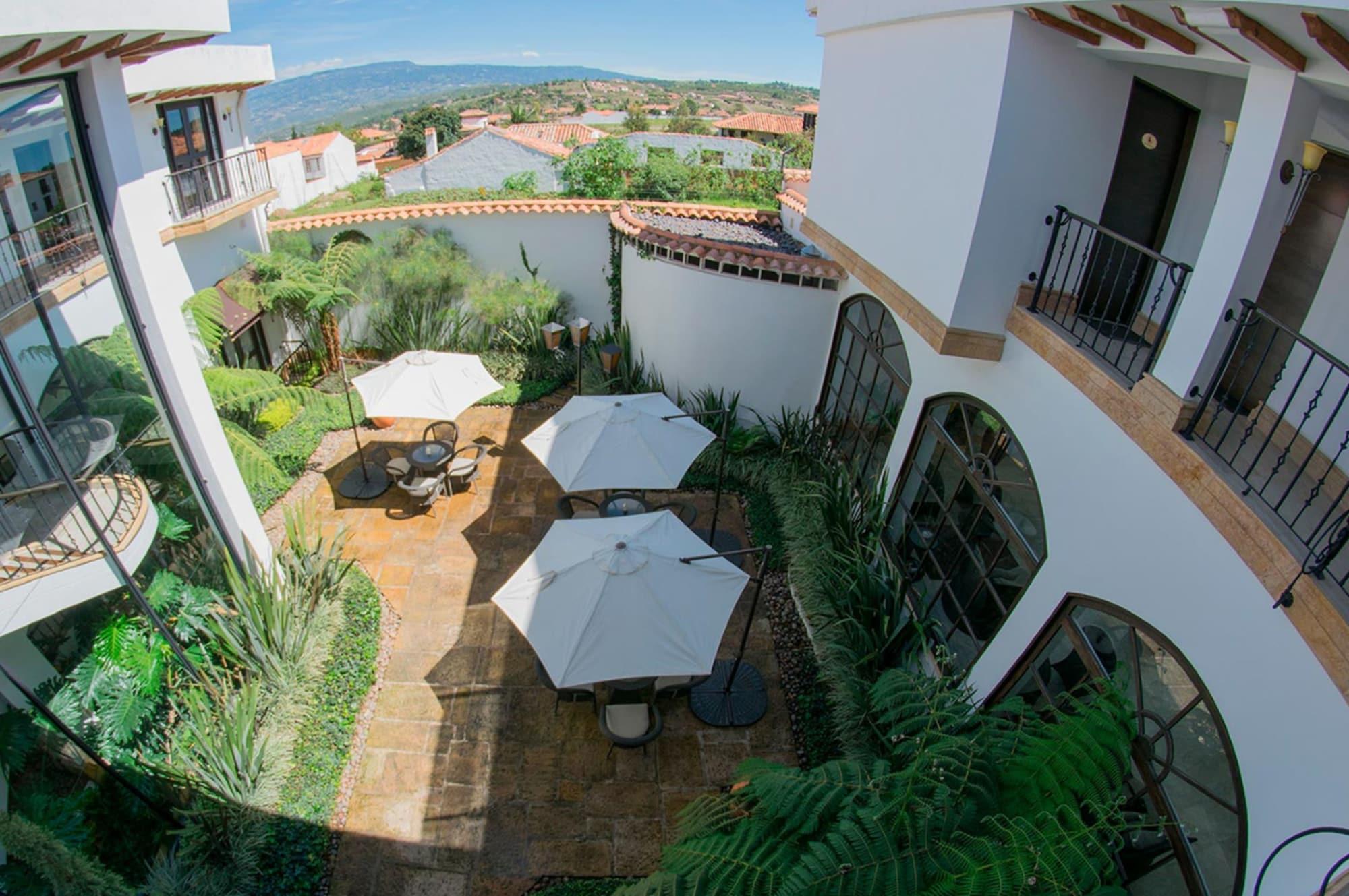 Vista Exterior Hotel Casa Real Villa de Leyva