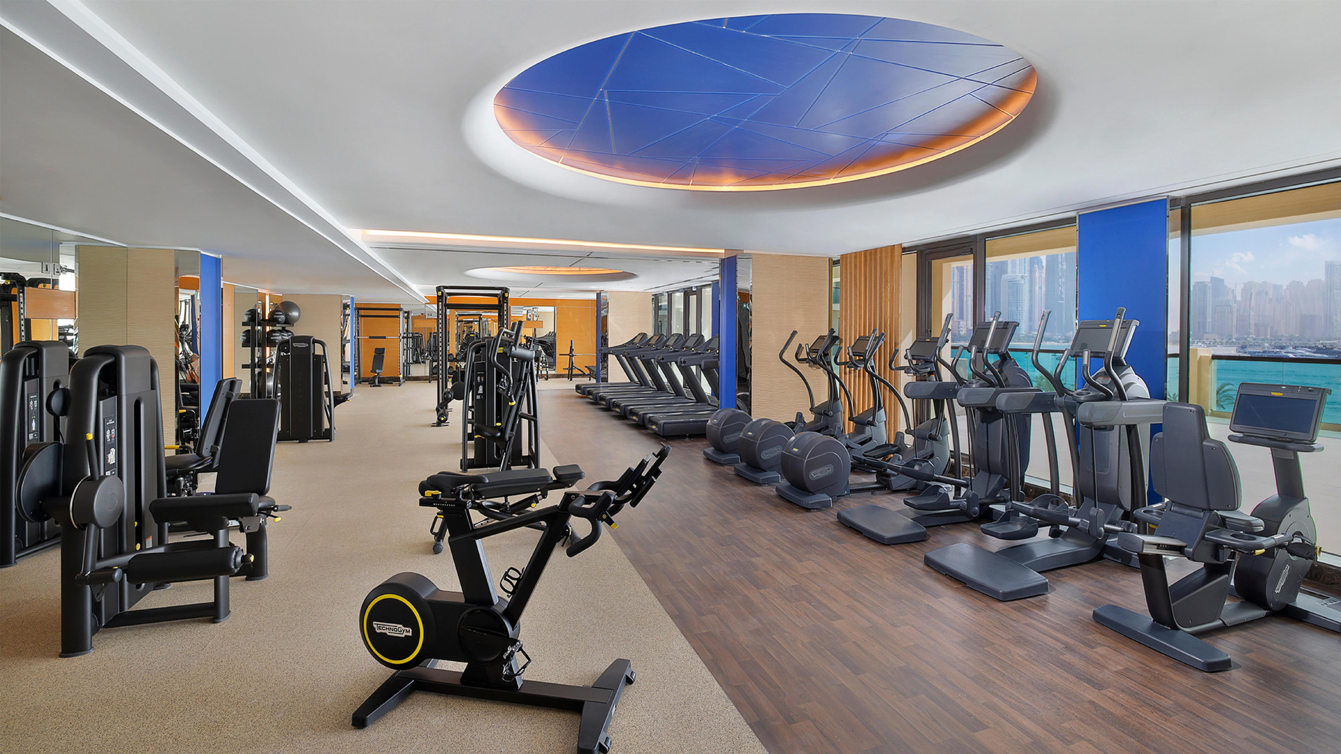 Gimnasio Hilton Dubai Palm Jumeirah