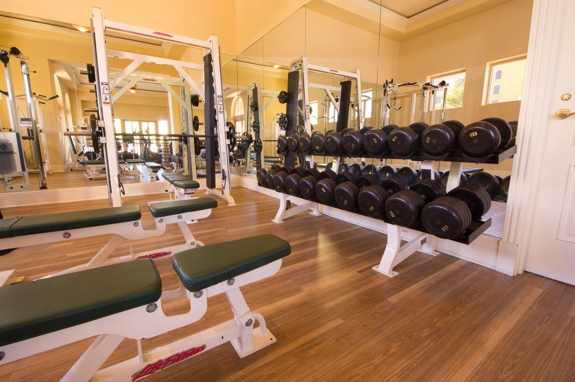 Gimnasio Hilton Lake Las Vegas Resort and Spa