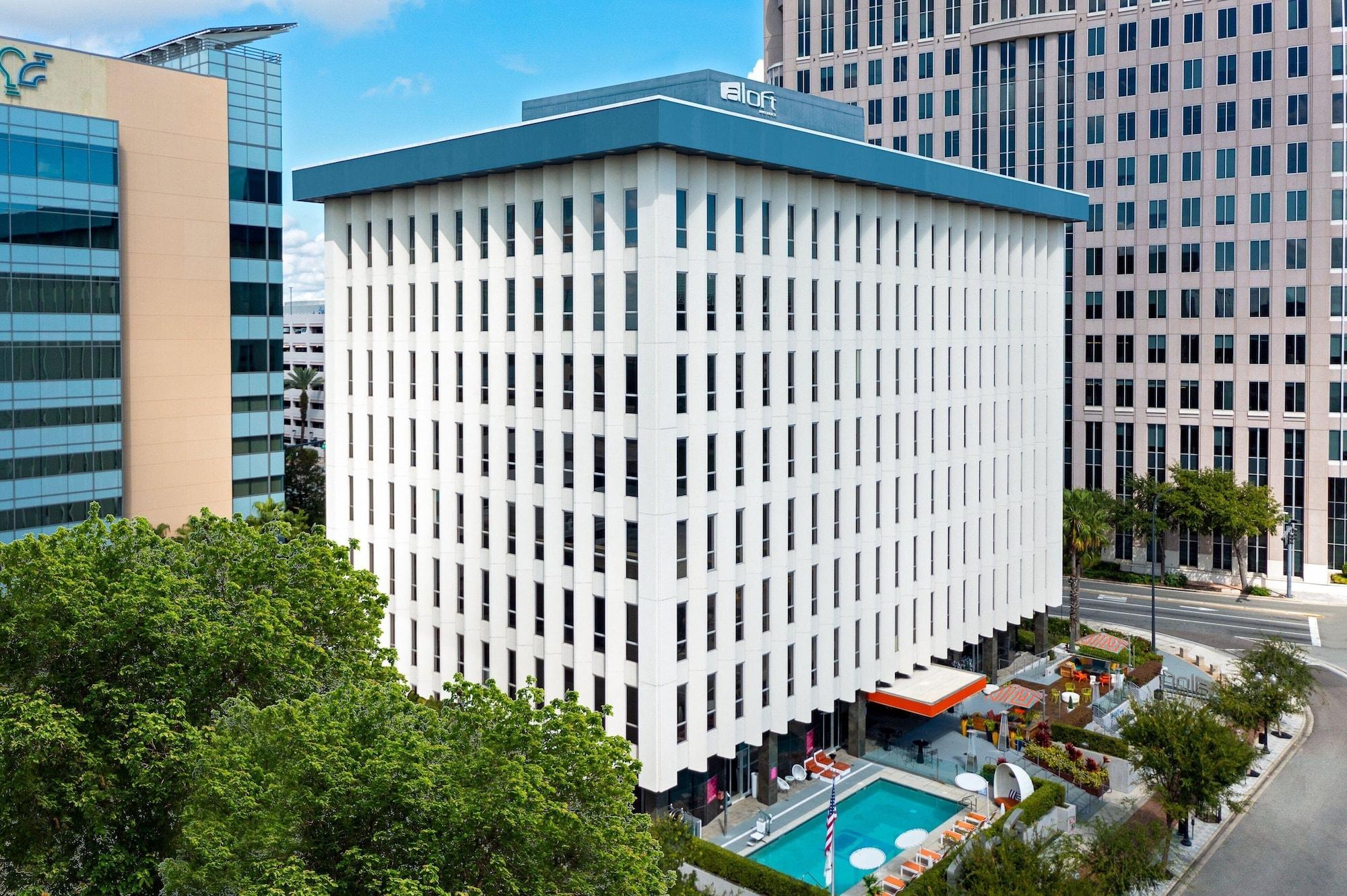 Vista Exterior Aloft Orlando Downtown