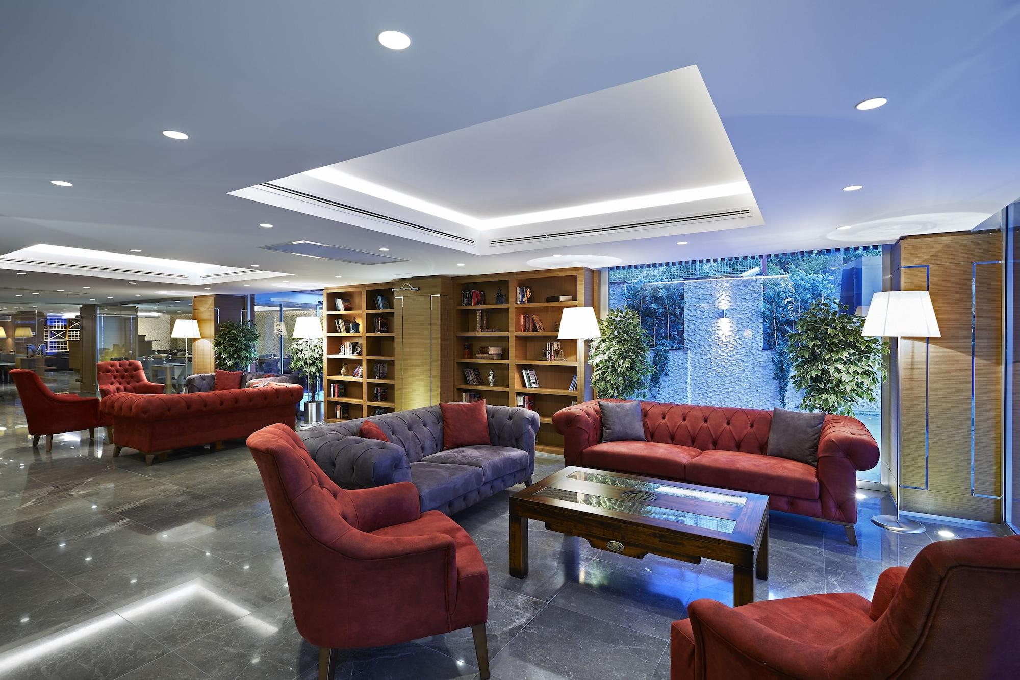 Vista Lobby Milport Hotel Levent