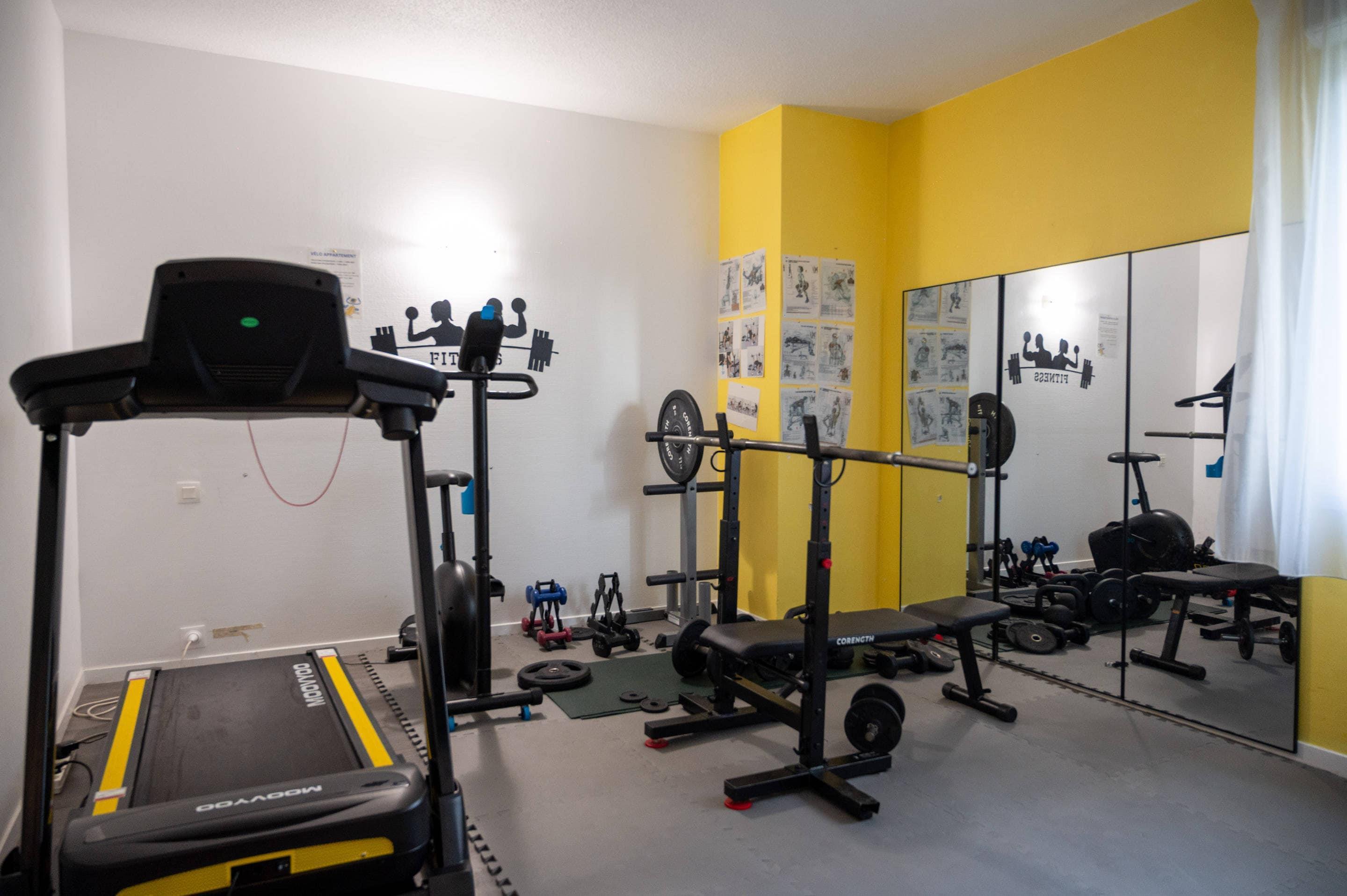 Gimnasio Comfort Aparthotel Toulouse Metropole