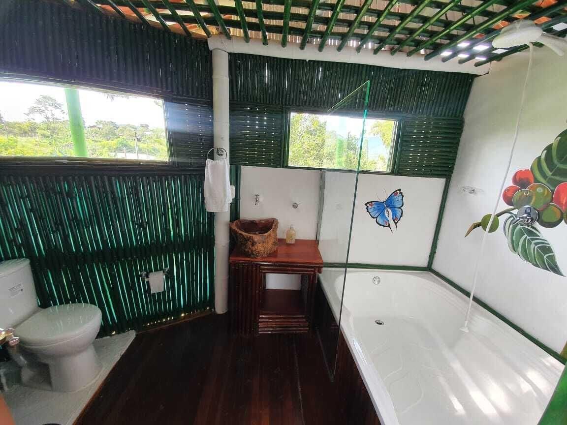 Equipamiento de Habitación Room-tree House Finca La Floresta Verde