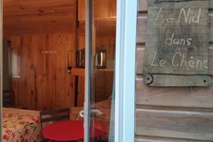 Alojamiento - Cabane Dans Les Arbres - Le Nid Dans Le Chêne