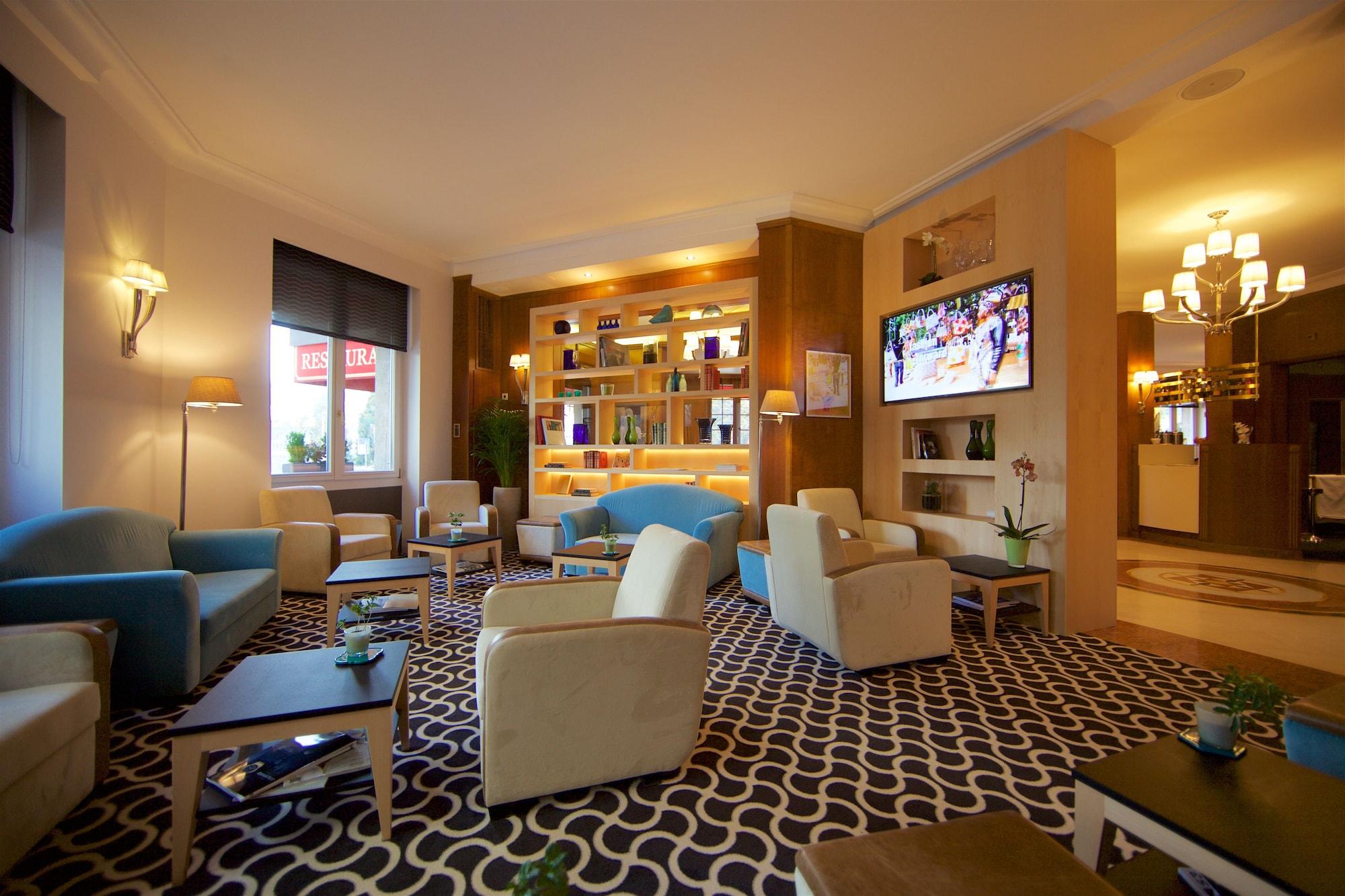 Bar/Salón Hotel Eden Genève