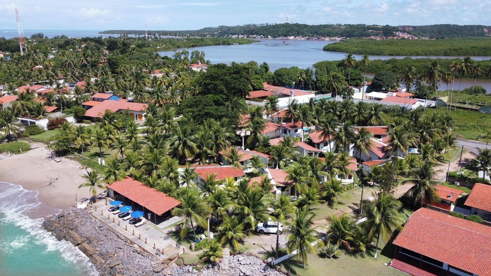 Vista Exterior Pousada Bangalôs Do Pontal