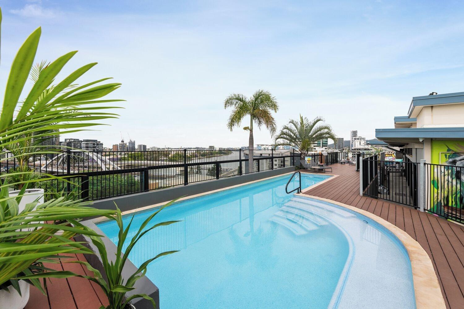 Vista Piscina YHA Brisbane City