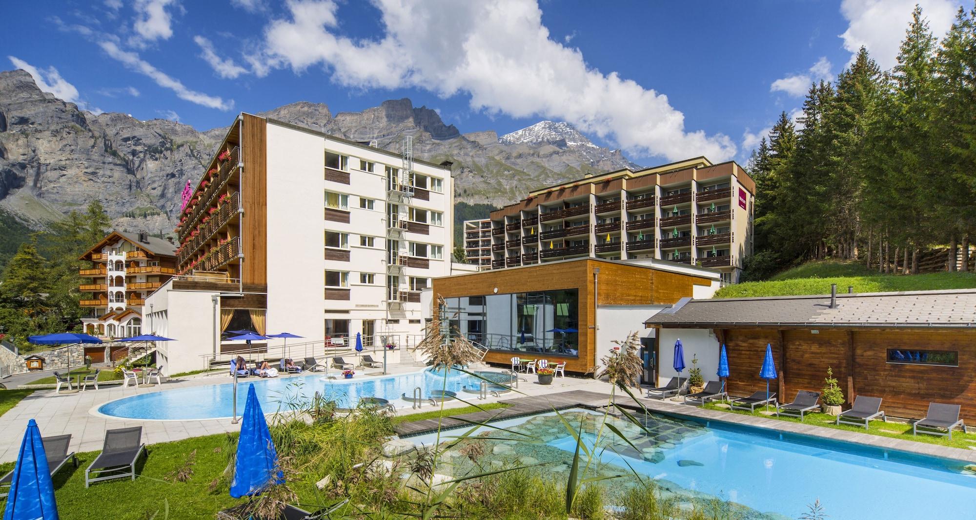 Vista Exterior Le Bristol Leukerbad