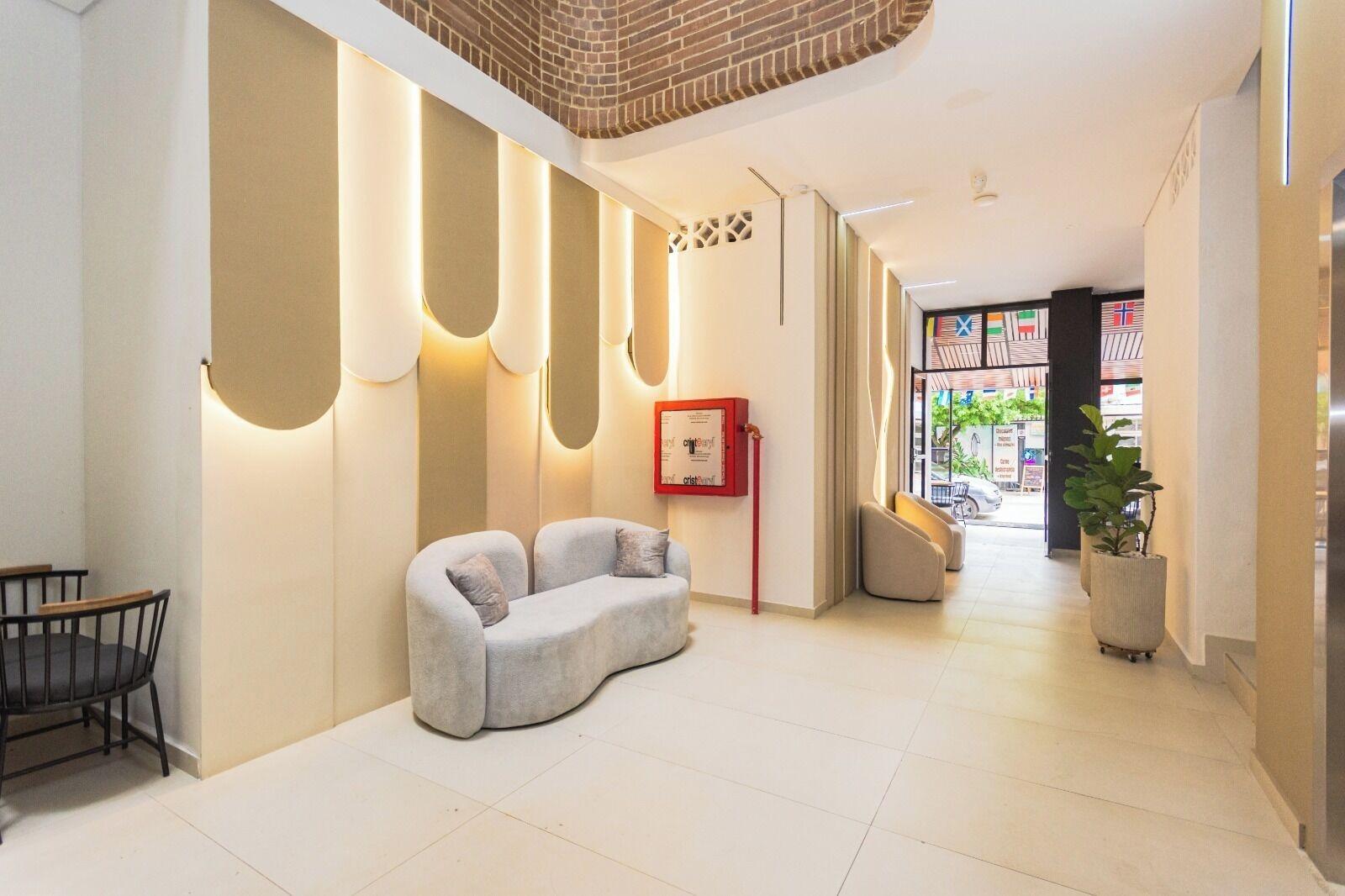 Vista Lobby Hotel Distrito 70 Living
