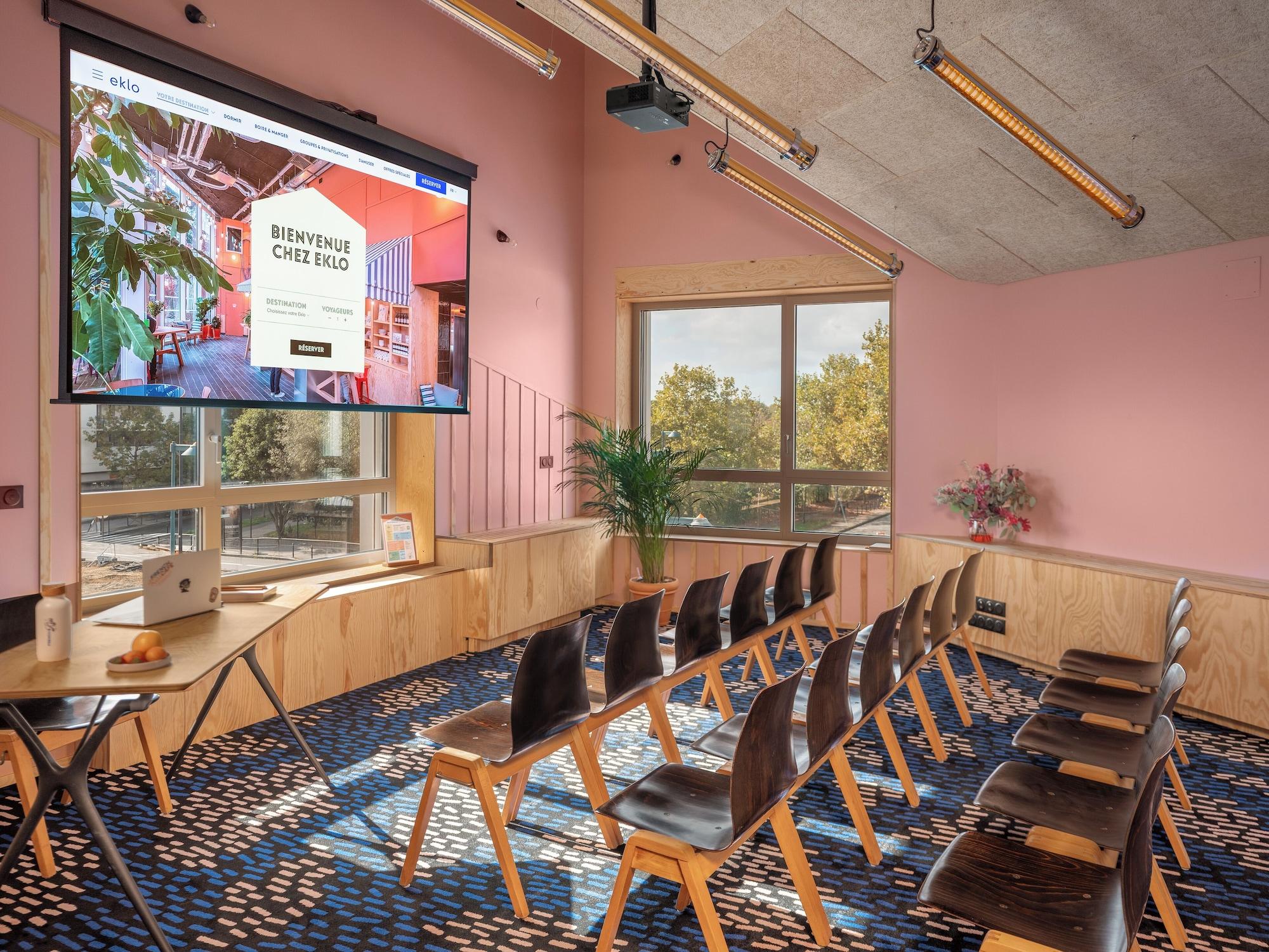 Sala de Reuniones Eklo Hotels Bordeaux City center Bastide