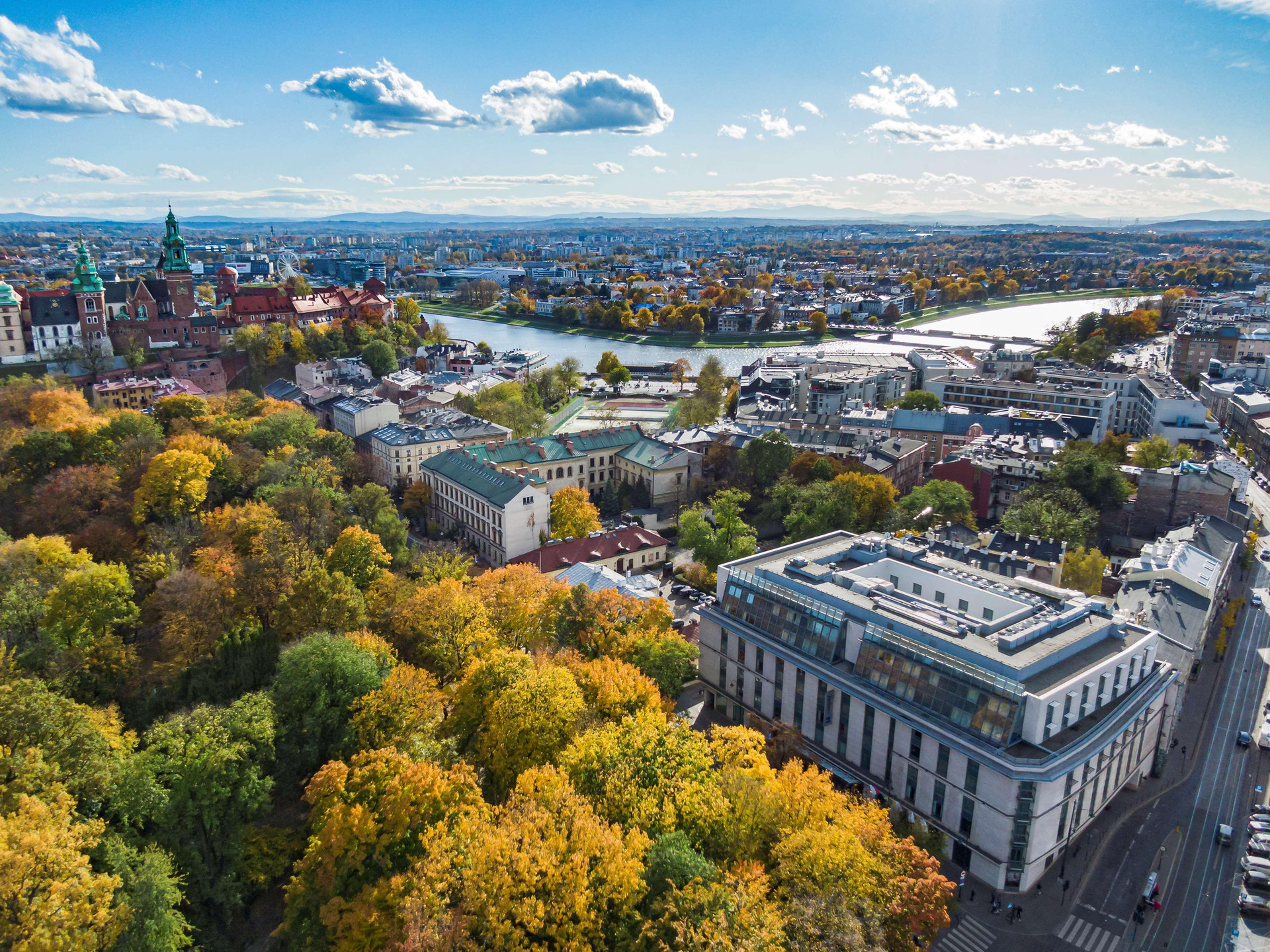 Vista Exterior Radisson Blu Hotel, Krakow