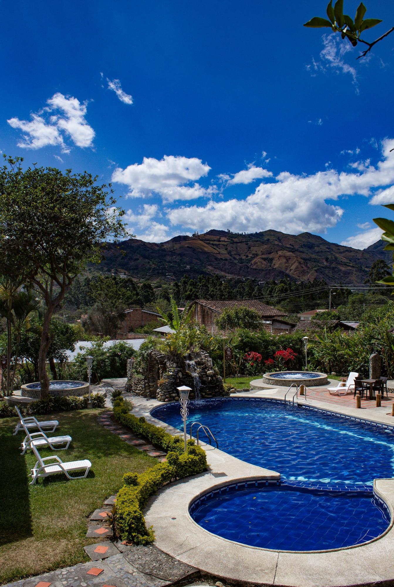 Vista Piscina Hostería Paraíso