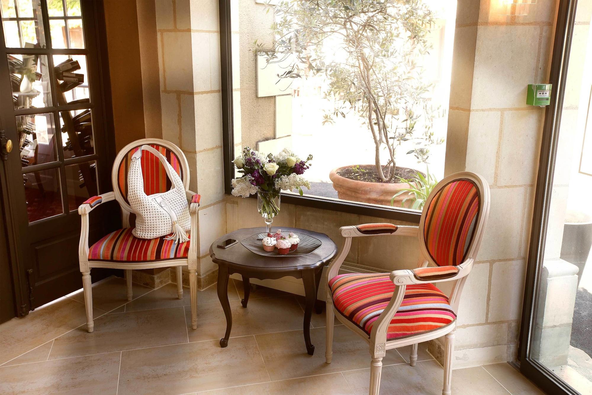 Vista Lobby Hostellerie La Croix Blanche