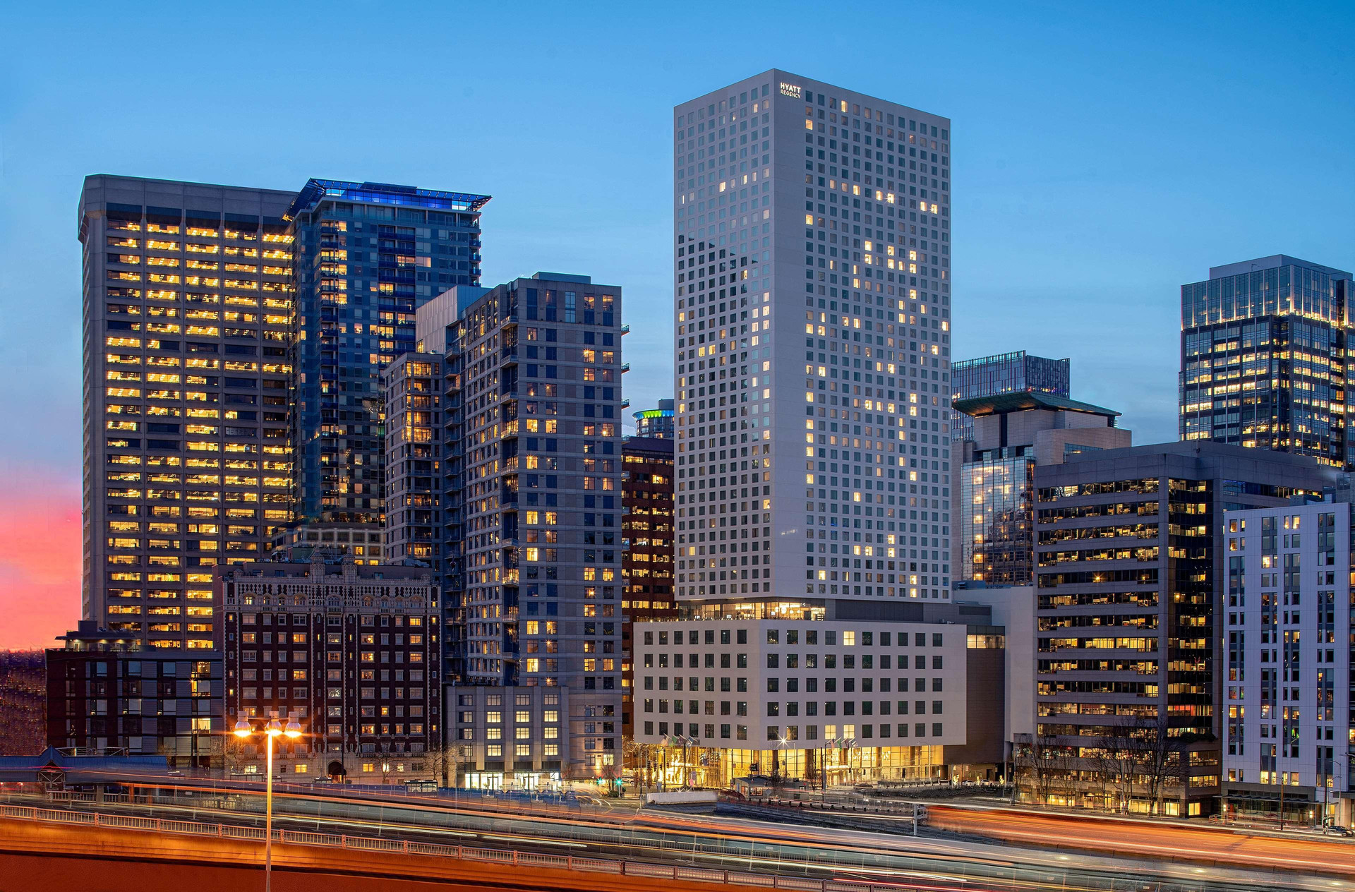 Vista Exterior Hyatt Regency Seattle