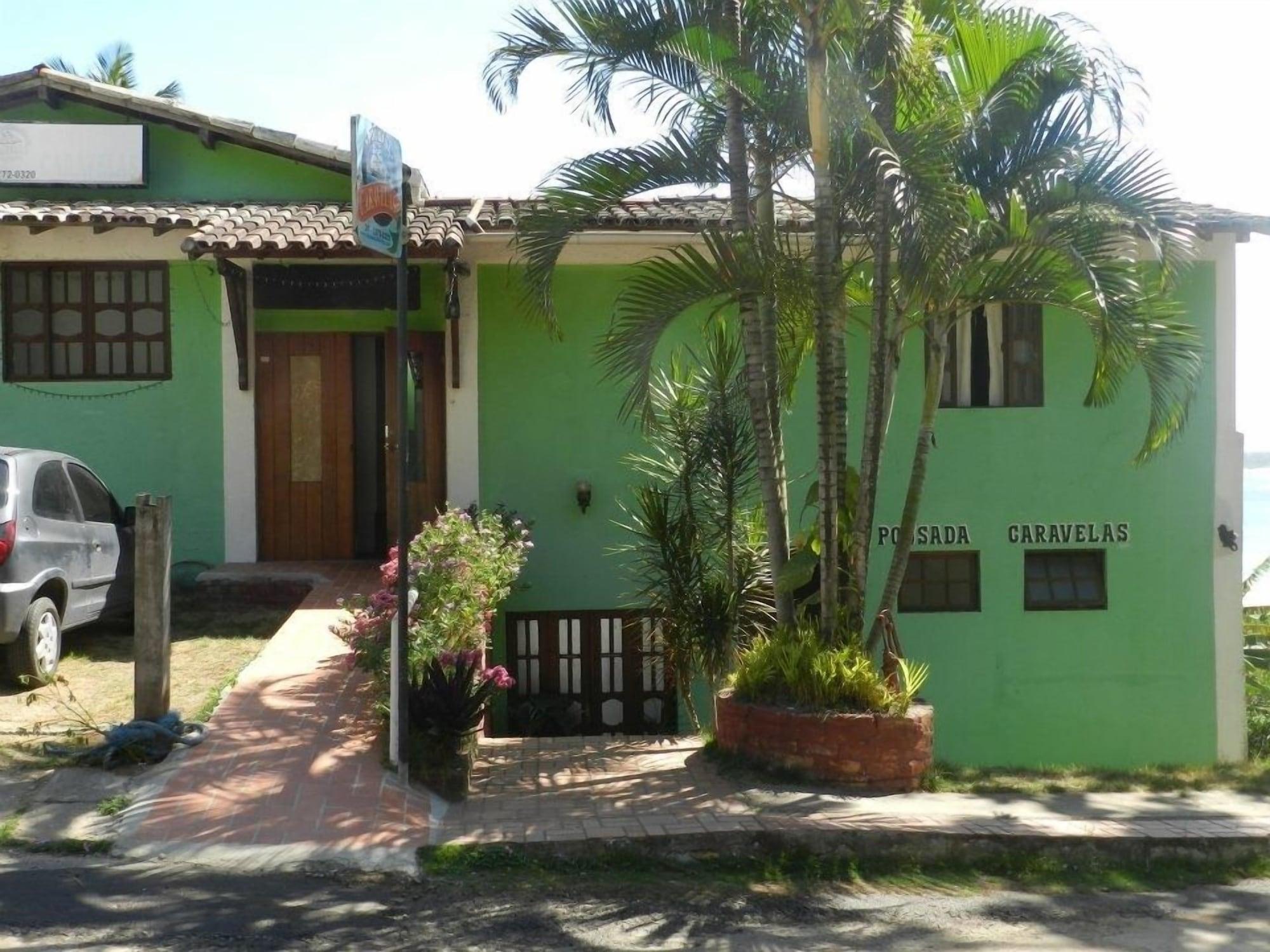 Vista Exterior Pousada Caravelas