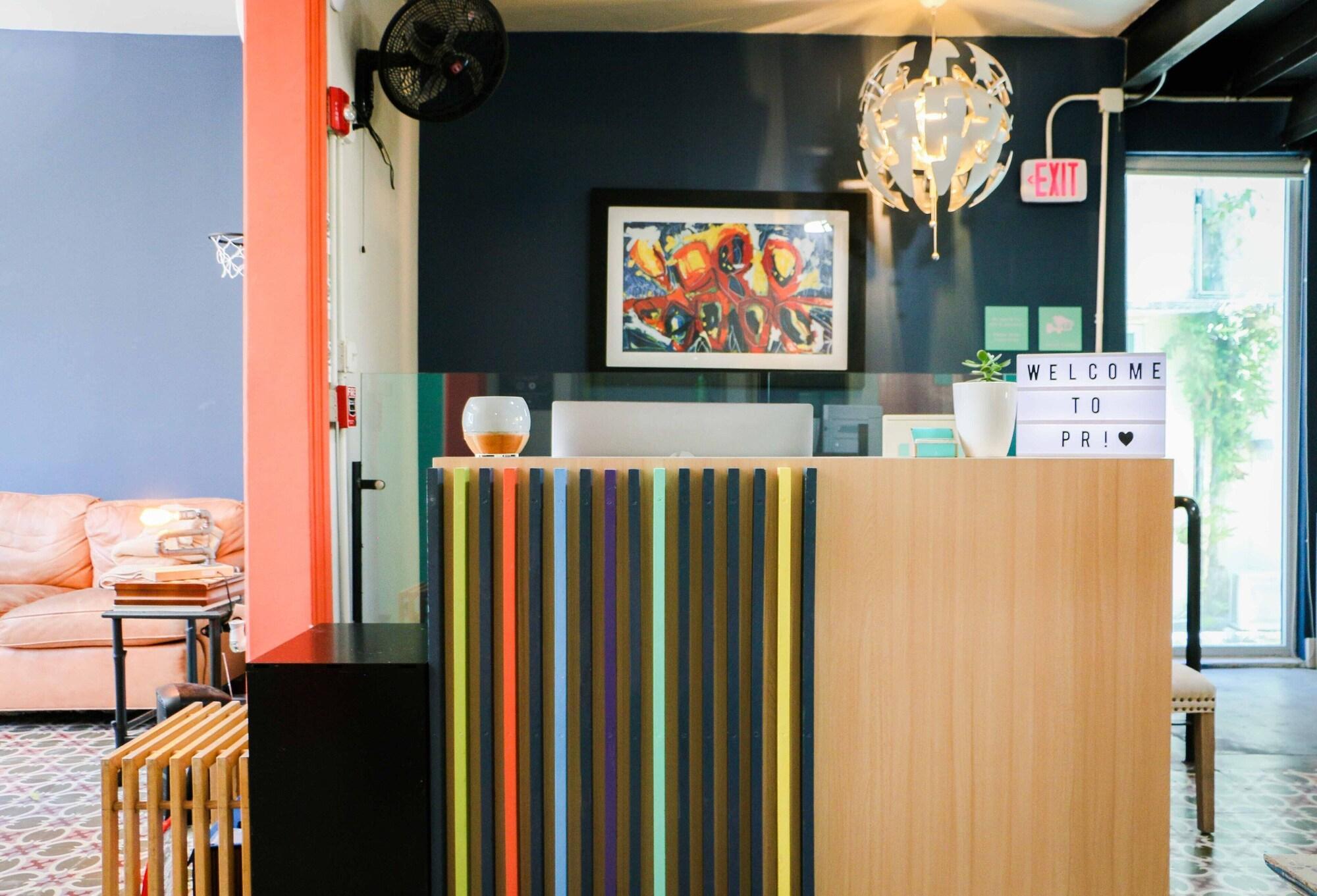 Vista Lobby Conturce Hostel