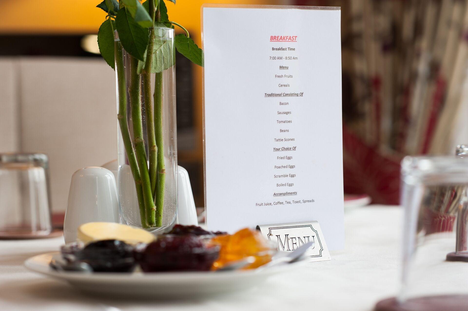 Restaurant Dean Park Guest House