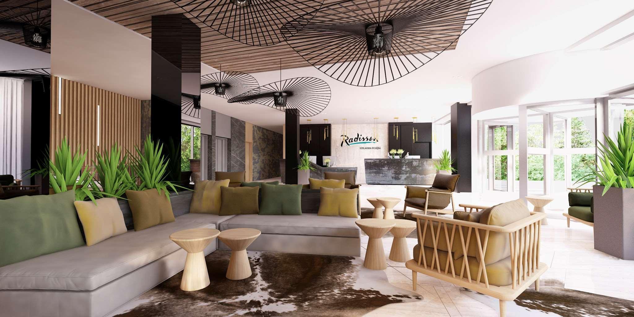 Vista Lobby Radisson Hotel Szklarska Poręba