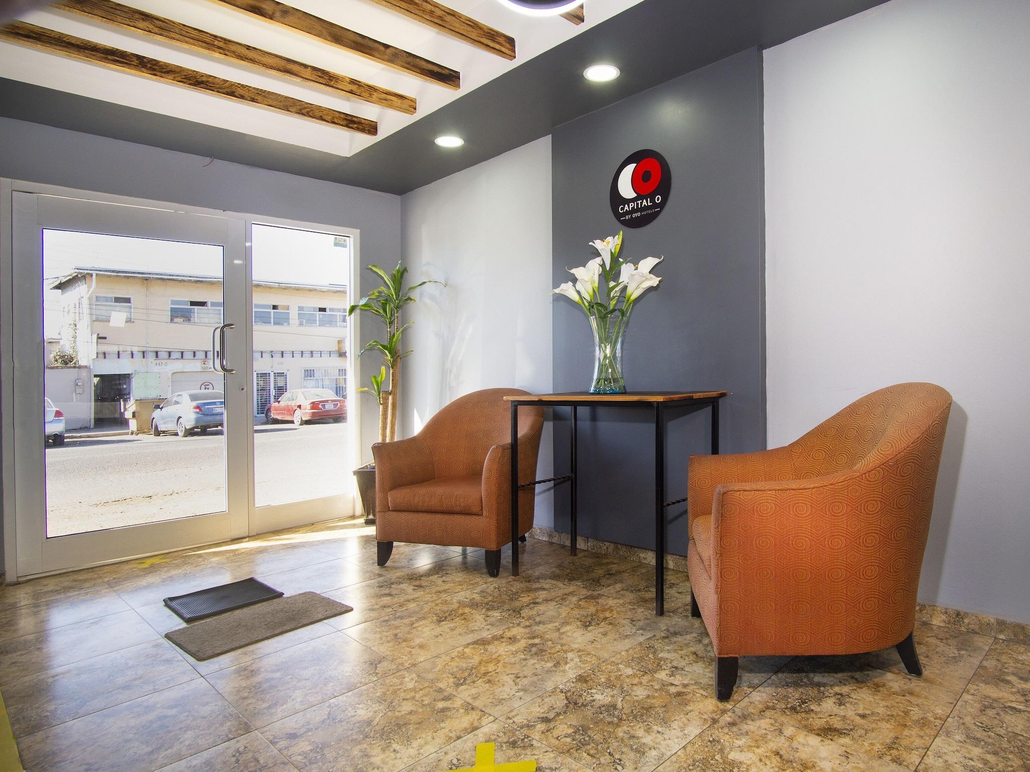 Vista Lobby Hotel Rose Ensenada
