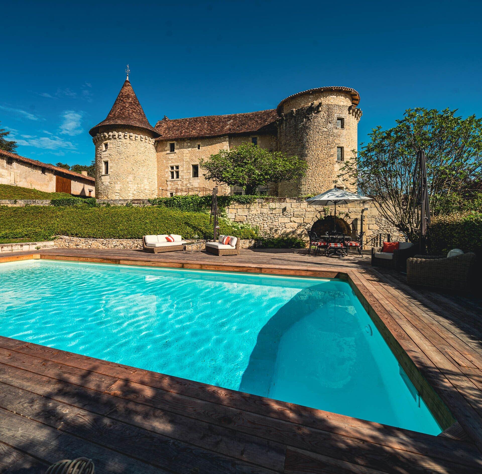 Vista Exterior Château de Belet