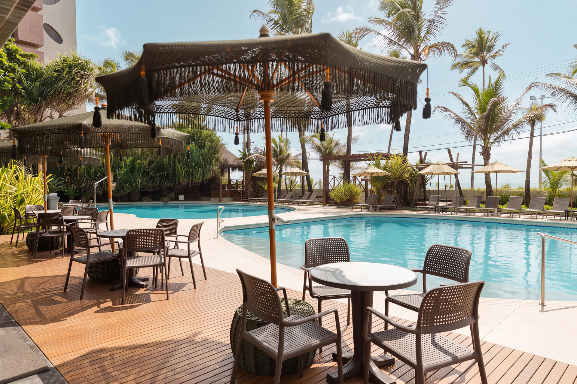 Vista Piscina Ritz Lagoa da Anta Hotel & Wellness