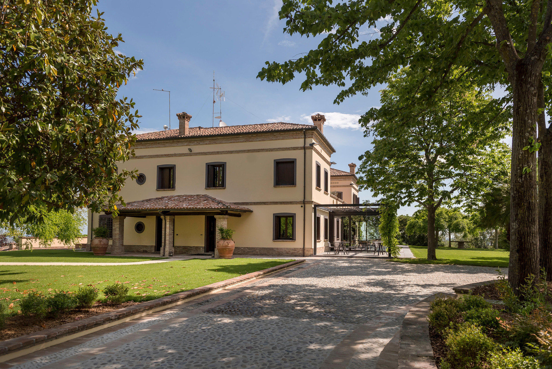 Vista Exterior Relais Villa Margherita