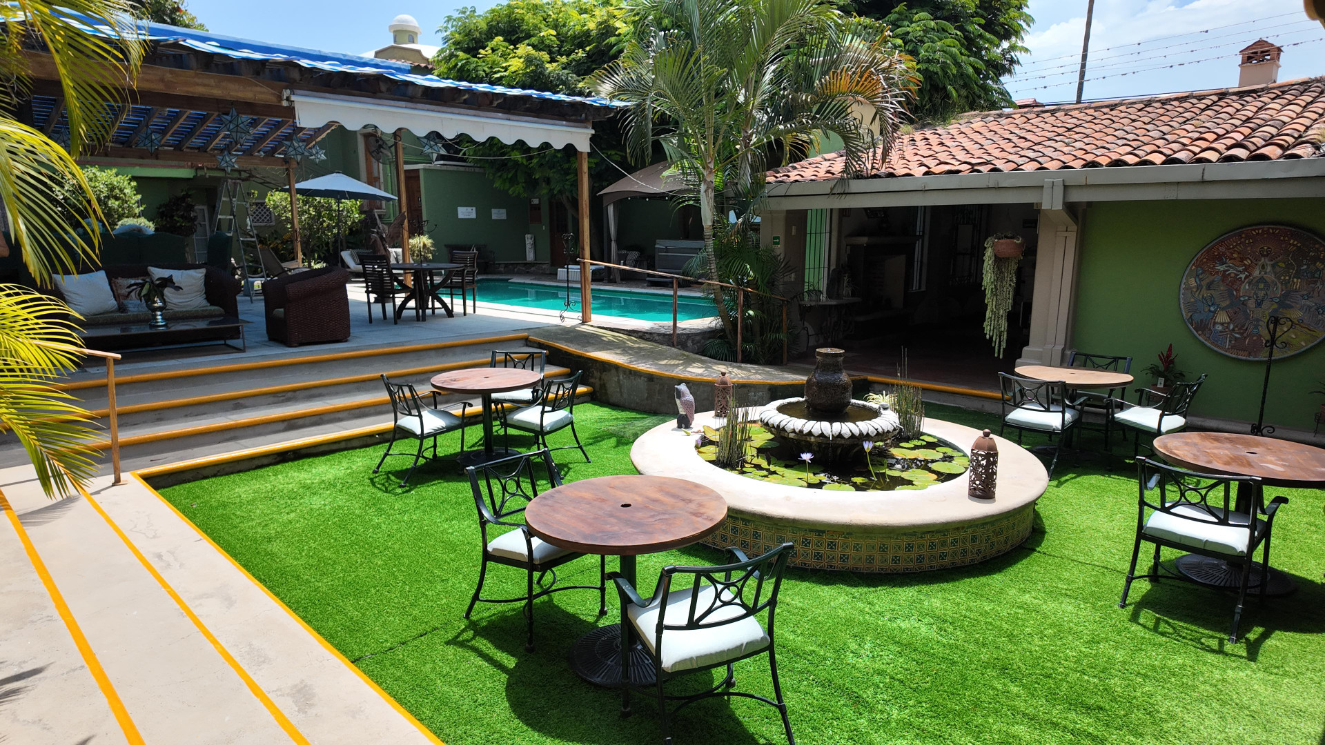 Balcón, patio o terraza Hacienda del Lago Hotel Boutique