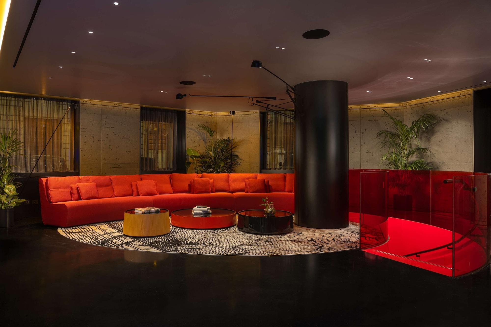 Vista Lobby art’otel Rome Piazza Sallustio powered by Radisson Hotels