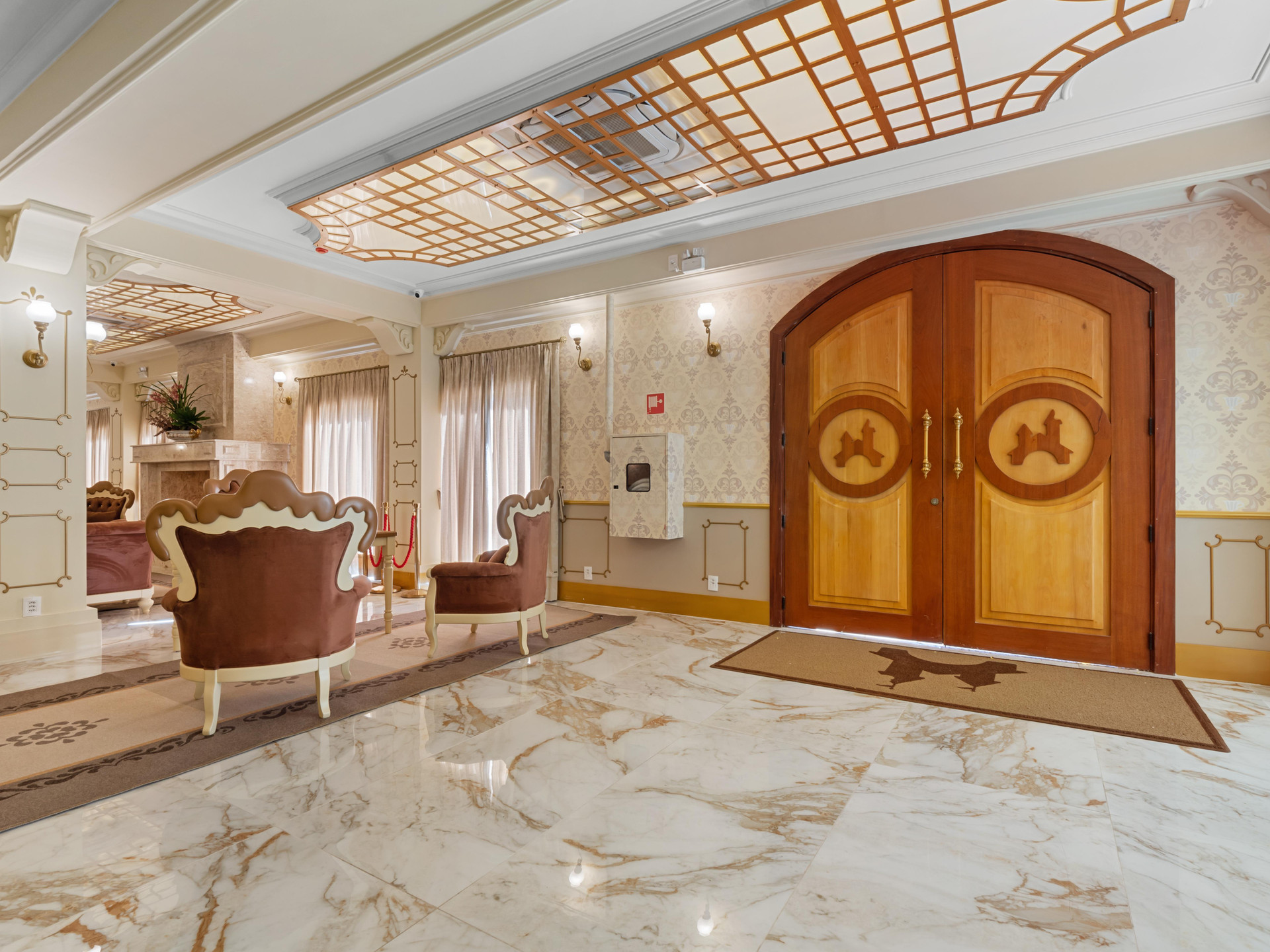 Vista Lobby Chocoland Hotel Gramado