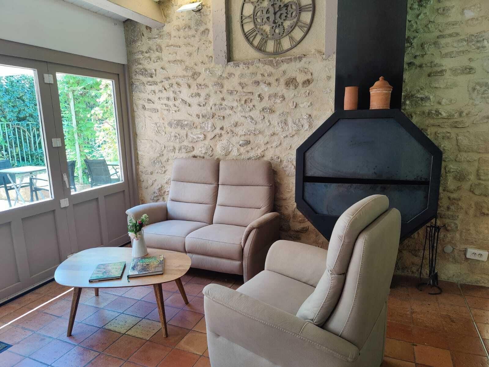 Bar/Salón Le Mas des Laurels